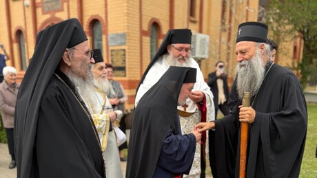Патријарх Порфирије у Аустралији: Господ води рачуна о свим људима и просторима