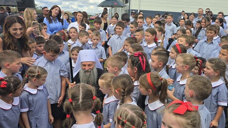 Patrijarh Porfirije osveštao kamen temeljac novog objekta "Koledža Svetog Save" u Australiji