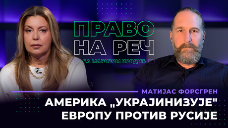 Matijas Forsgren: Amerika "ukrajinizuje" Evropu protiv Rusije